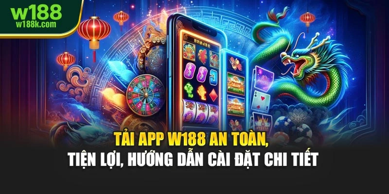 Tải App W188 An Toàn, Tiện Lợi, Hướng Dẫn Cài Đặt Chi Tiết
